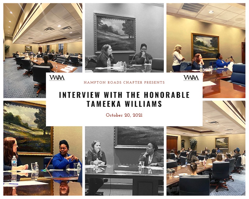 Interview with the Honorable Tameeka Williams